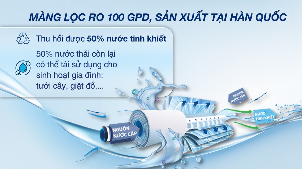 Máy lọc nước RO Mutosi MP-E100S 10 lõi
