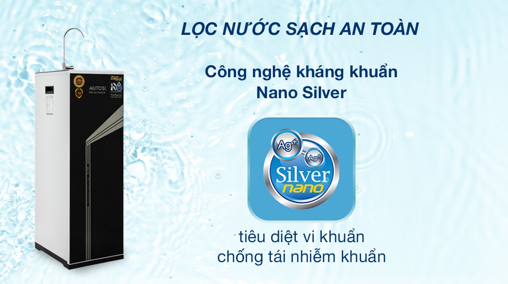 Máy lọc nước RO Mutosi MP-E100S 10 lõi