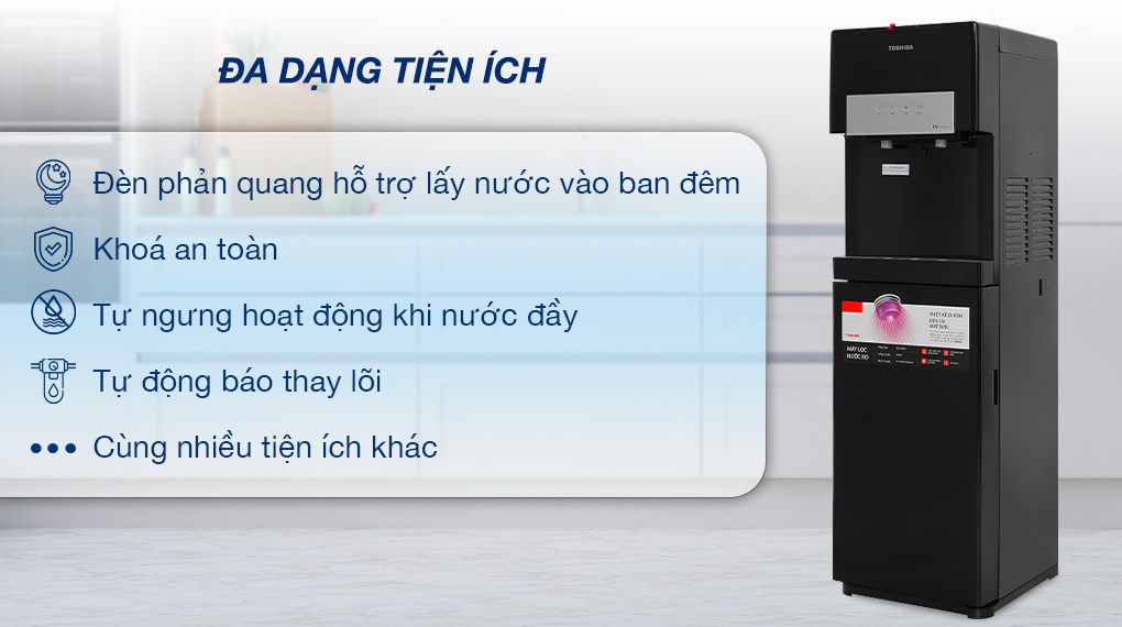 Máy lọc nước RO Toshiba TWP-W1035SVN 7 lõi