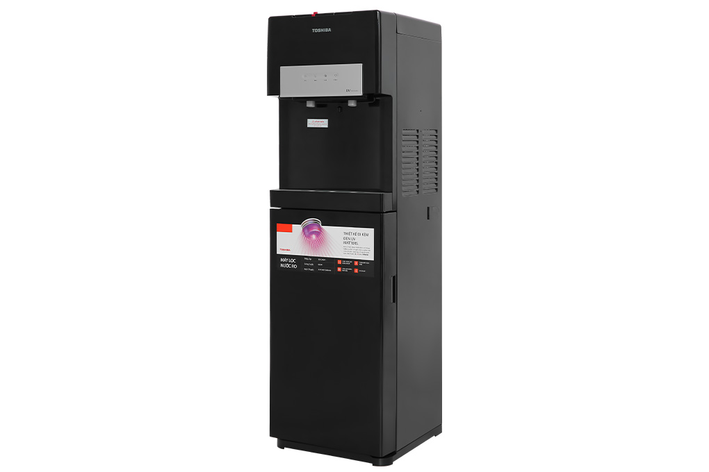 Máy lọc nước RO Toshiba TWP-W1035SVN 7 lõi Màu Đen