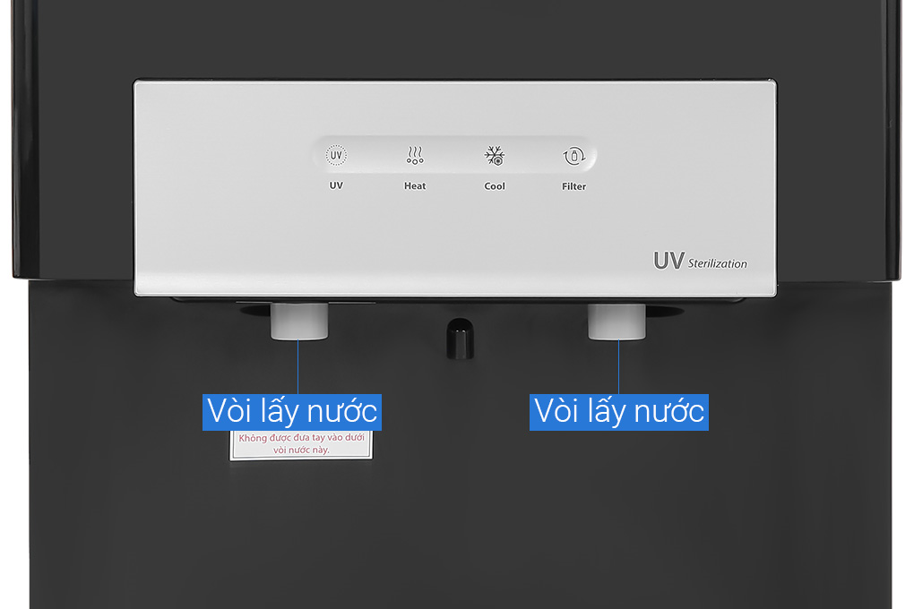 Máy lọc nước RO Toshiba TWP-W1035SVN 7 lõi Màu Đen