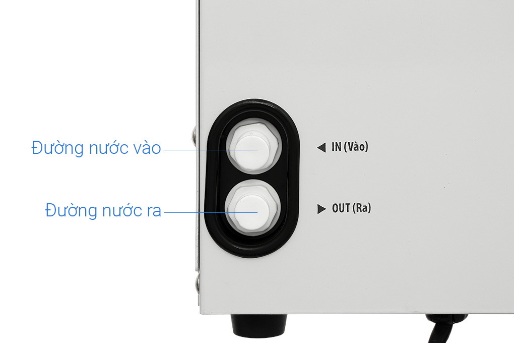 Máy lọc nước điện giải ion kiềm nóng nguội ROBOT IonSmart 510X 5 tấm điện cực Màu Đen