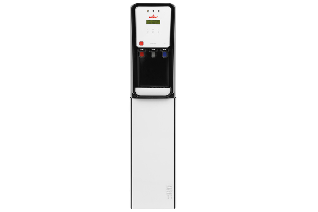 Máy lọc nước điện giải ion kiềm nóng nguội lạnh ROBOT UHC-6711X 4 lõi 7 tấm điện cực Màu Trắng - Đen