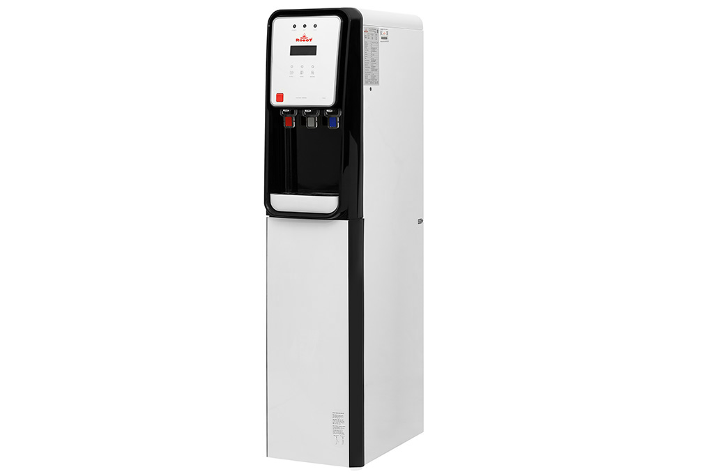 Máy lọc nước điện giải ion kiềm nóng nguội lạnh ROBOT UHC-6711X 4 lõi 7 tấm điện cực Màu Trắng - Đen