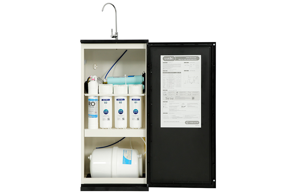 Máy lọc nước RO Karofi KAQ-X16 10 lõi Màu Đen