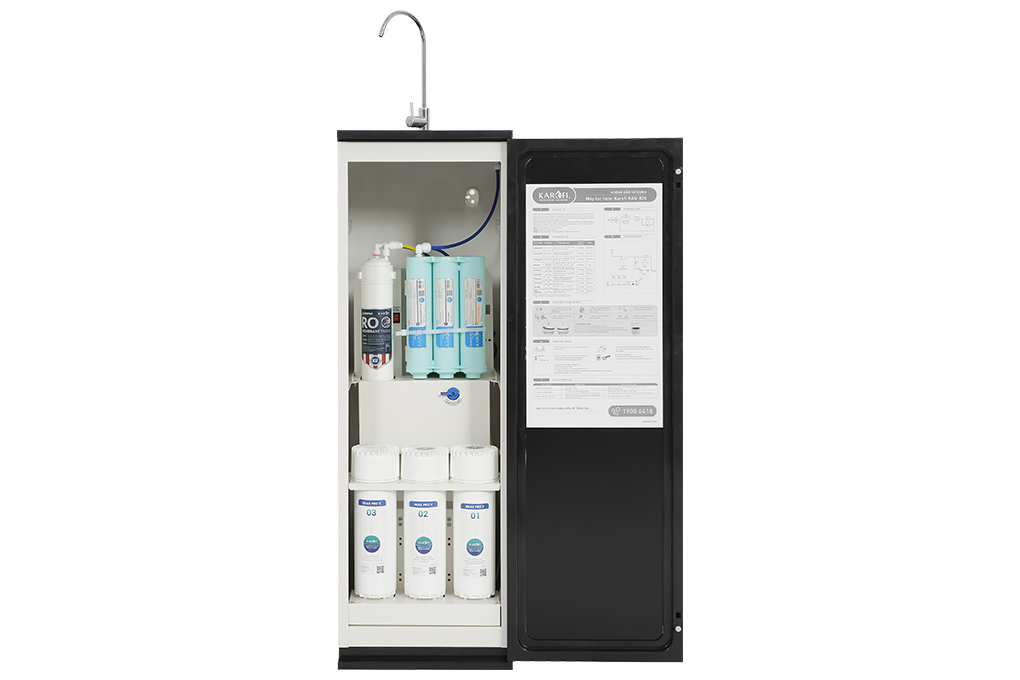 Máy lọc nước RO Karofi KAQ-X26 10 lõi Màu Đen