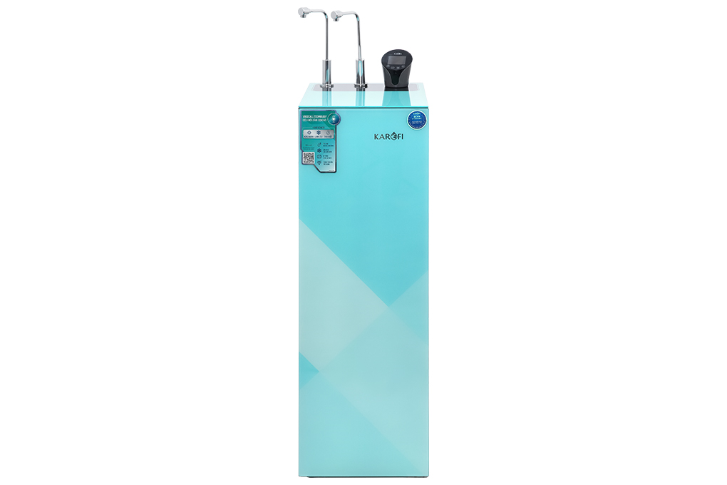 Máy lọc nước RO nóng nguội lạnh Hydrogen Karofi KAD-N91 10 lõi Màu Xanh