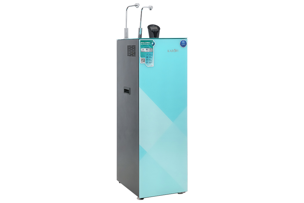 Máy lọc nước RO nóng nguội lạnh Hydrogen Karofi KAD-N91 10 lõi Màu Xanh