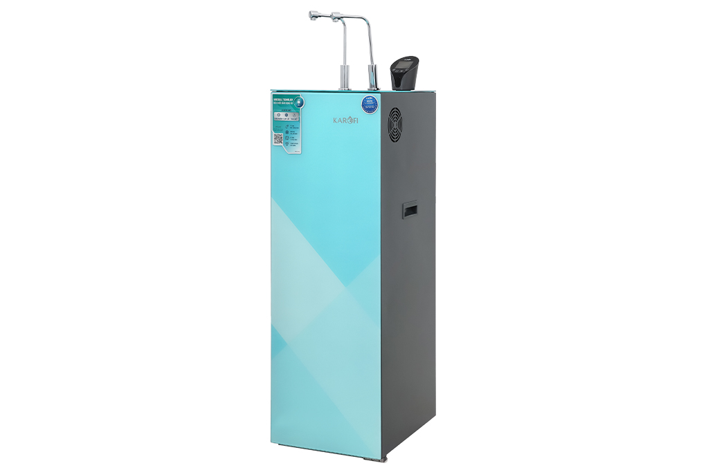 Máy lọc nước RO nóng nguội lạnh Hydrogen Karofi KAD-N91 10 lõi Màu Xanh