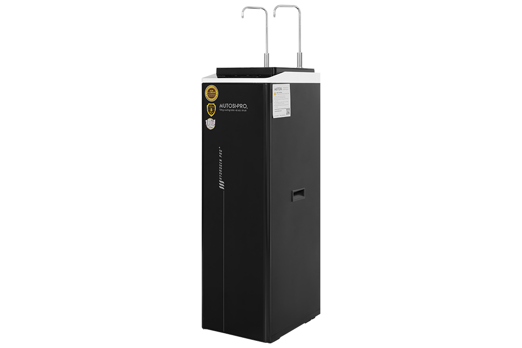 Máy lọc nước RO nóng nguội lạnh Hydrogen Mutosi Pro Plus MP-F081-HC4H5 8 lõi Màu Đen
