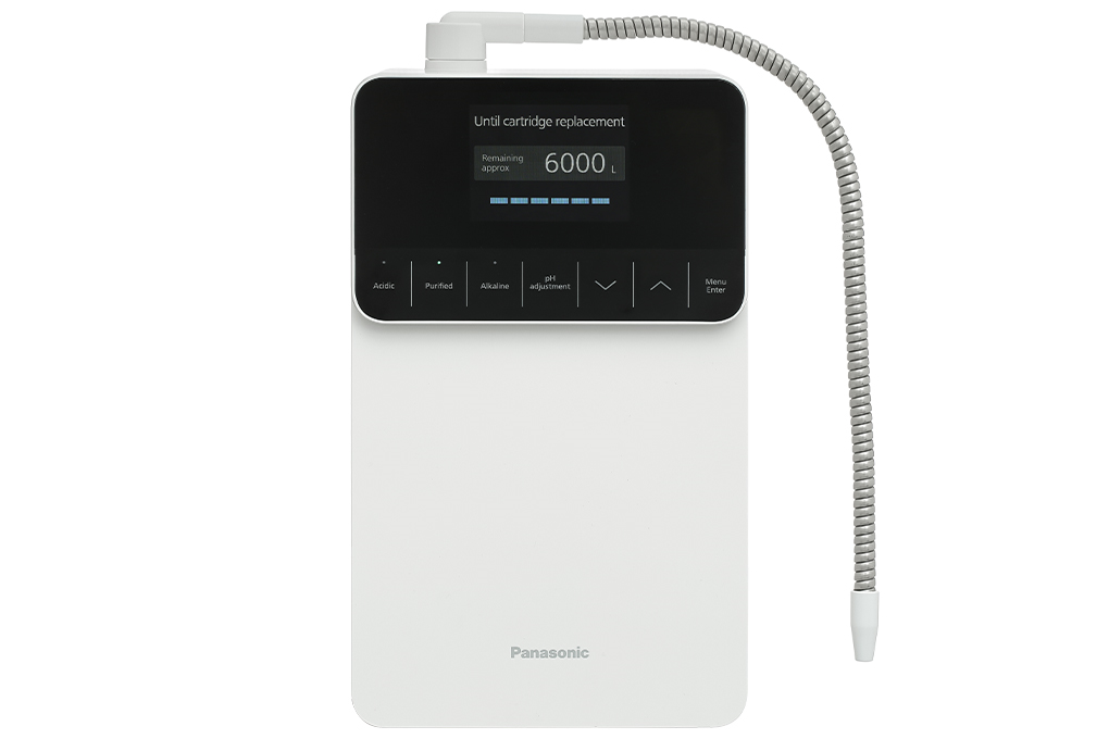 Máy lọc nước điện giải ion kiềm Panasonic TK-AS700 5 tấm điện cực Màu Trắng - Đen