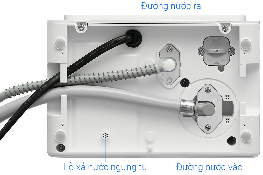Máy lọc nước điện giải ion kiềm Panasonic TK-AS700 5 tấm điện cực Màu Trắng - Đen