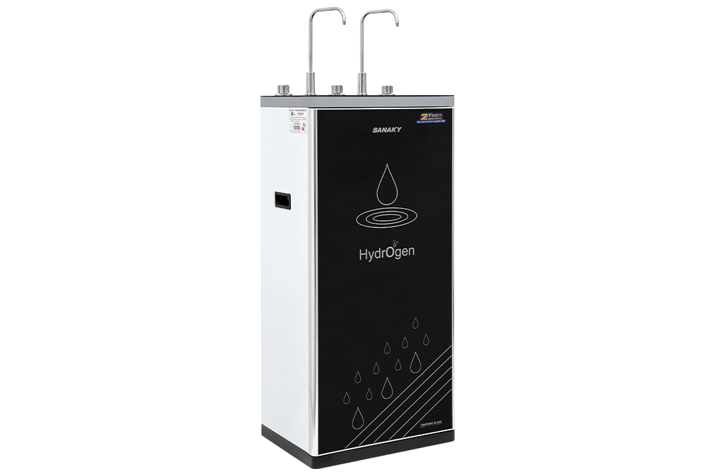 Máy lọc nước RO nóng nguội lạnh Sanaky VH202HY 11 lõi Màu Trắng - Đen