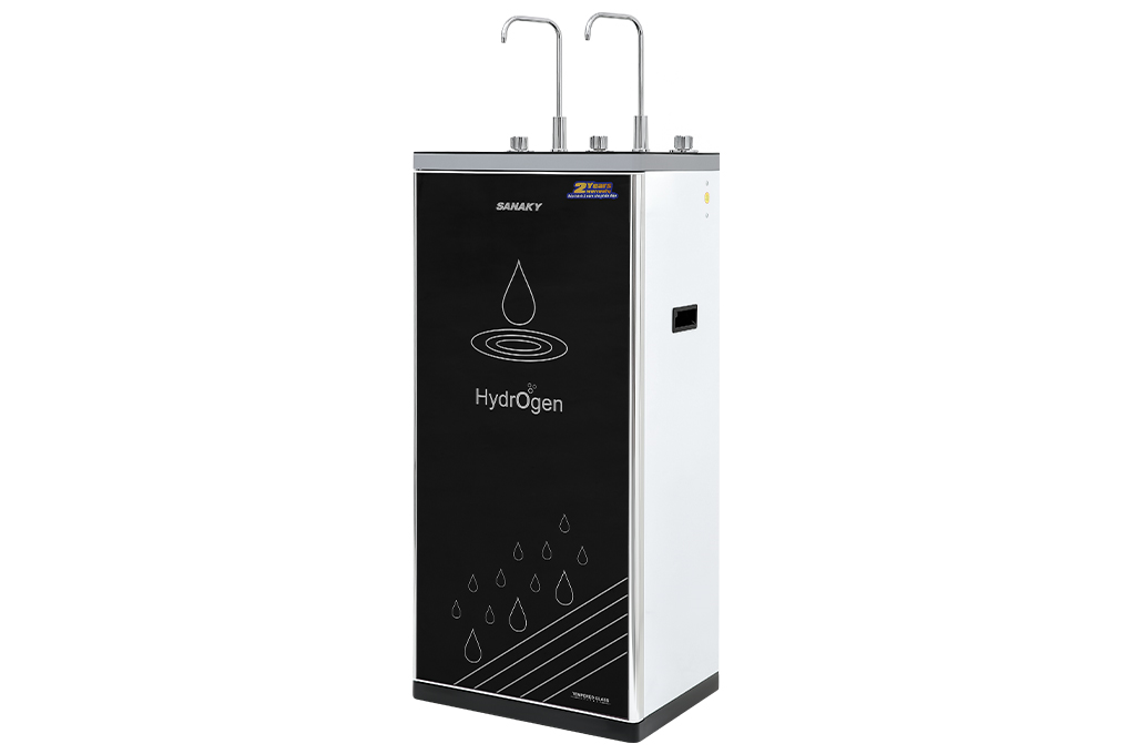 Máy lọc nước RO nóng nguội lạnh Sanaky VH202HY 11 lõi Màu Trắng - Đen