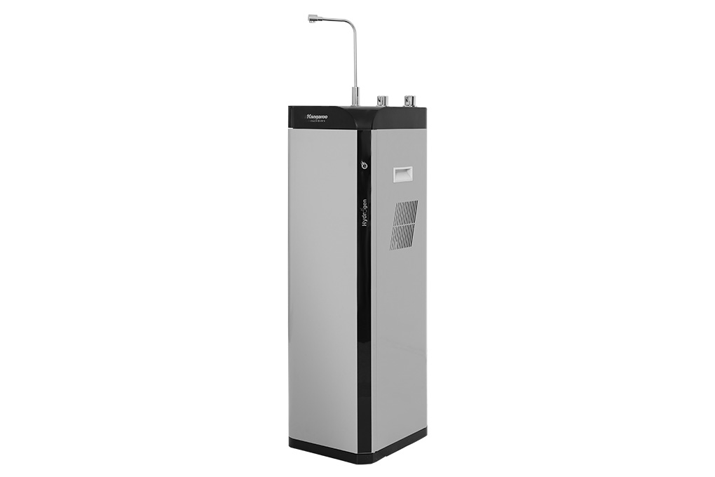 Máy lọc nước RO nóng nguội lạnh Kangaroo Waterfall KG10A10S 7 lõi Màu Ghi