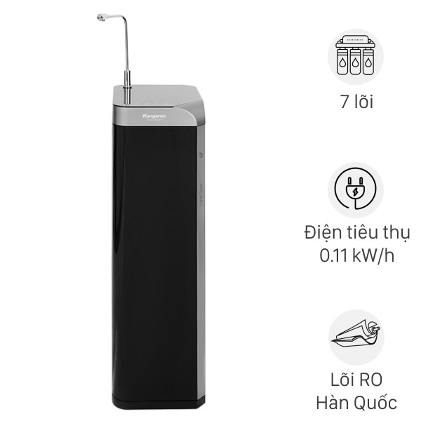 Máy lọc nước RO Hydrogen nguội lạnh Kangaroo Waterfall KG100EW 7 lõi