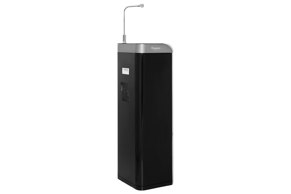 Máy lọc nước RO Hydrogen nguội lạnh Kangaroo Waterfall KG100EW 7 lõi Màu Đen