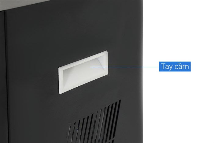 Máy lọc nước RO Hydrogen nguội lạnh Kangaroo Waterfall KG100EW 7 lõi Màu Đen