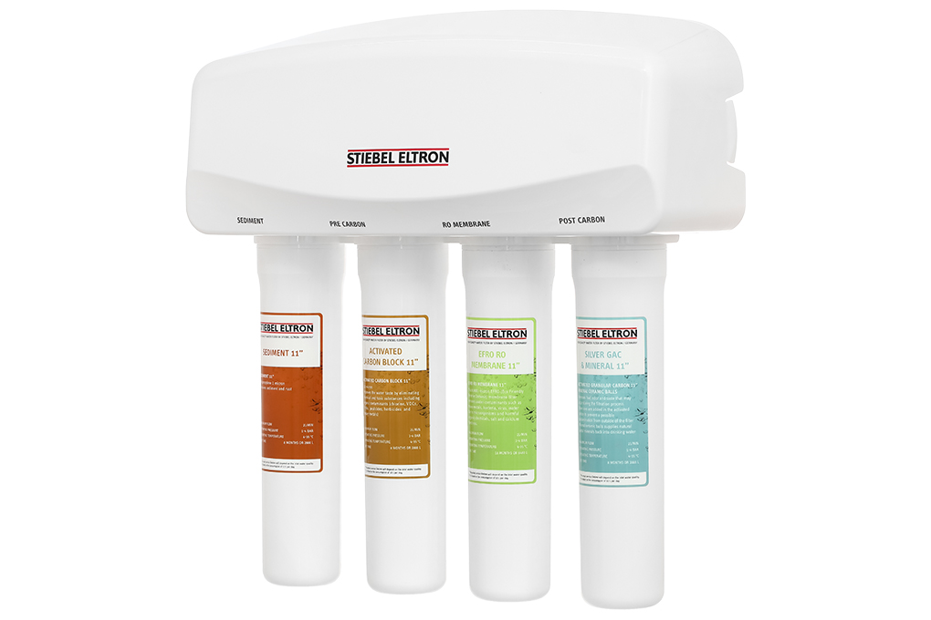 Máy lọc nước RO Stiebel Eltron Glacier 4 lõi Màu Trắng