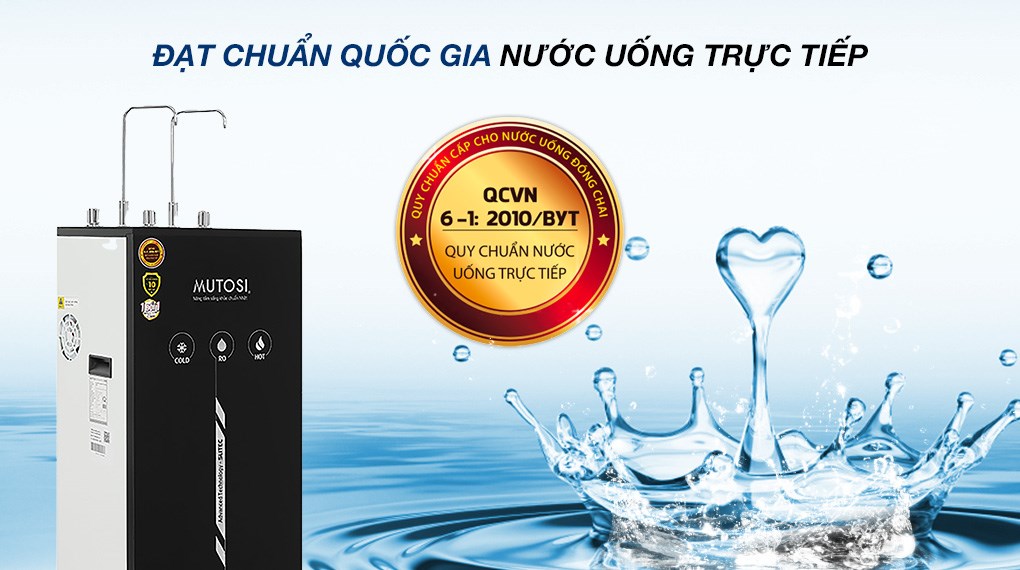 Máy lọc nước RO nóng nguội lạnh Mutosi MP-M1011 10 lõi