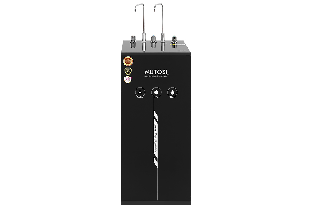 Máy lọc nước RO nóng nguội lạnh Mutosi MP-M1011 10 lõi Màu Đen