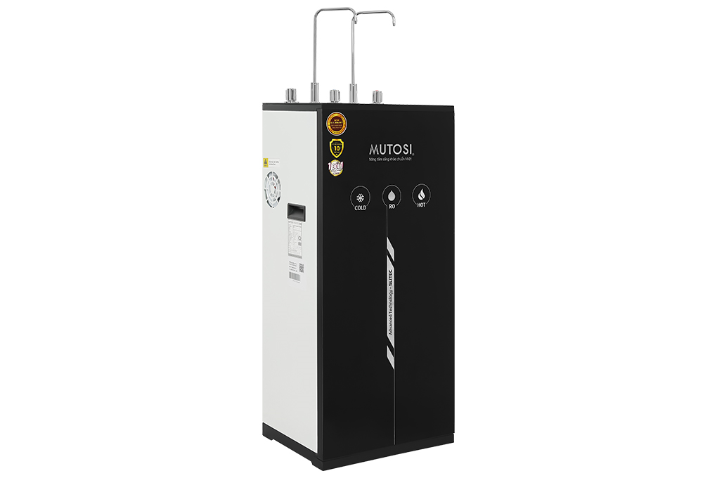 Máy lọc nước RO nóng nguội lạnh Mutosi MP-M1011 10 lõi Màu Đen