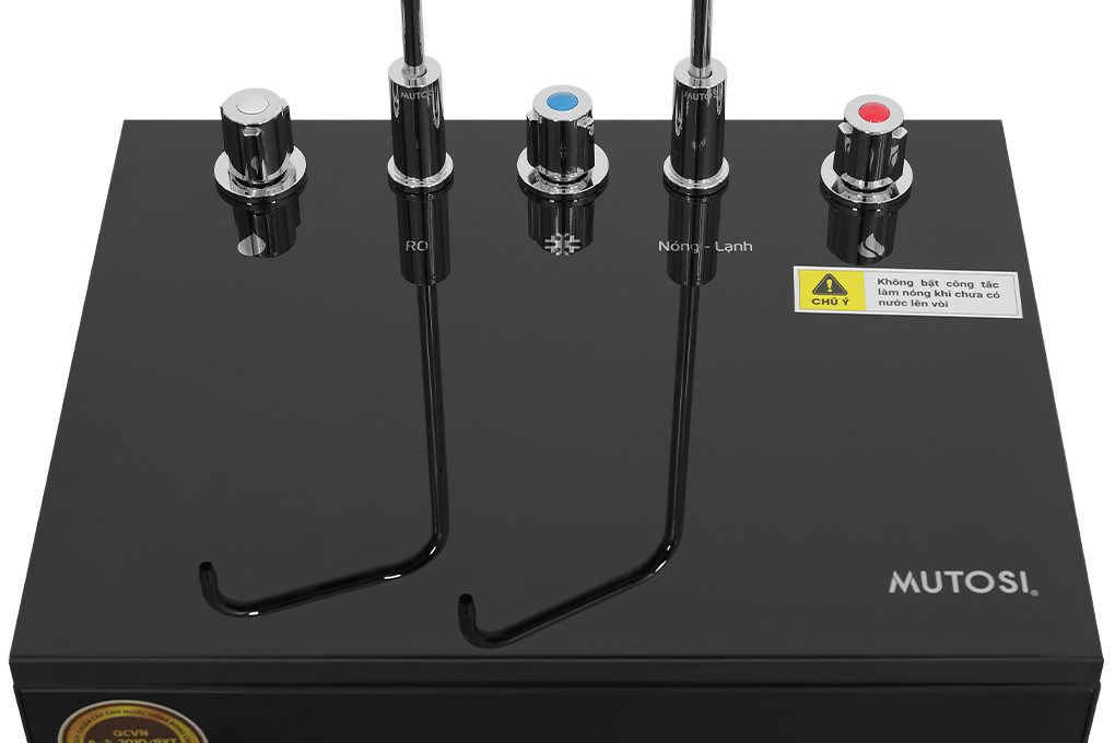 Máy lọc nước RO nóng nguội lạnh Mutosi MP-M1011 10 lõi Màu Đen