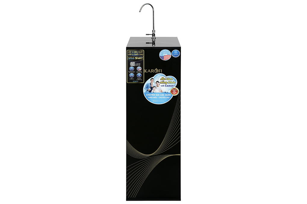 Máy lọc nước RO Karofi KAQ-X18 11 lõi Màu Đen