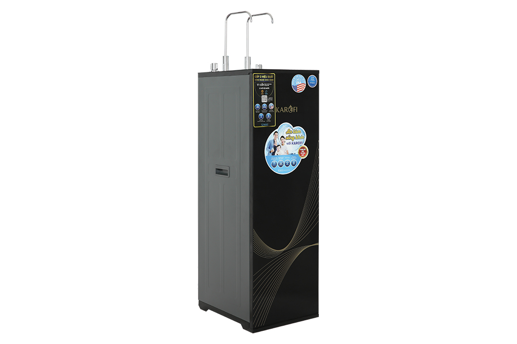 Máy lọc nước RO nóng nguội Karofi KAH-X29 11 lõi Màu Đen