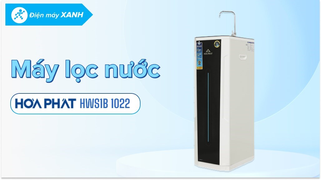 Máy lọc nước RO Hydrogen Hòa Phát HWS1B 1022 10 lõi