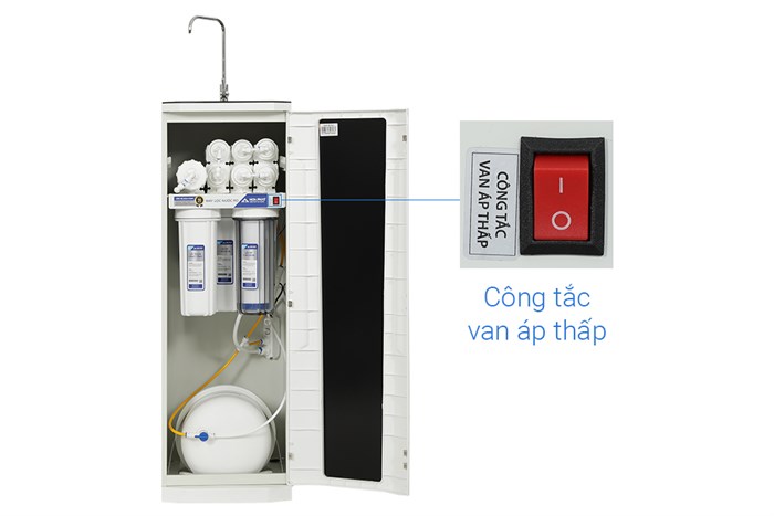 Máy lọc nước RO Hydrogen Hòa Phát HWS1B 1022 10 lõi Màu Trắng