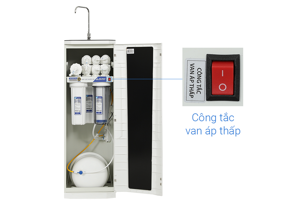 Máy lọc nước RO Hydrogen Hòa Phát HWS1B 1022 10 lõi Màu Trắng