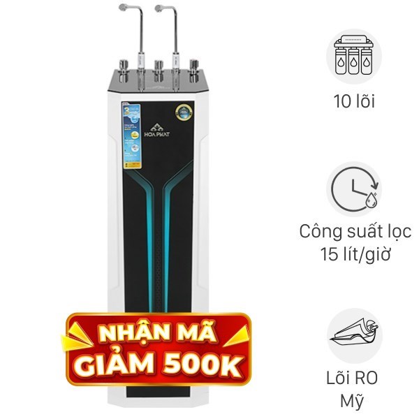 Máy lọc nước RO nóng nguội lạnh Hòa Phát HWBS3A 1021 10 lõi