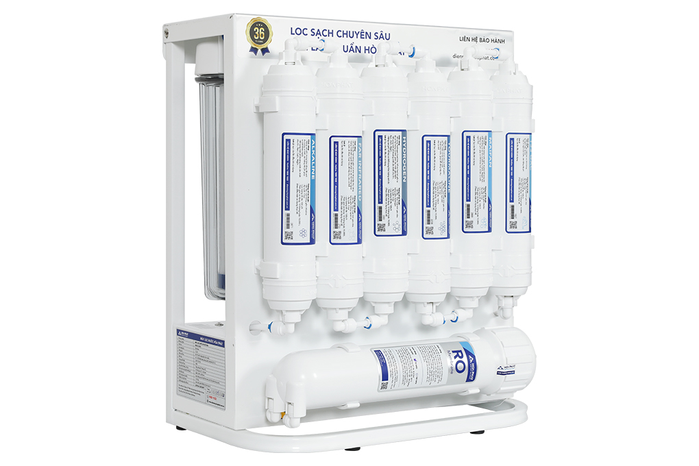 Máy lọc nước RO Hydrogen Hòa Phát HWU1A 1022 10 lõi Màu Trắng