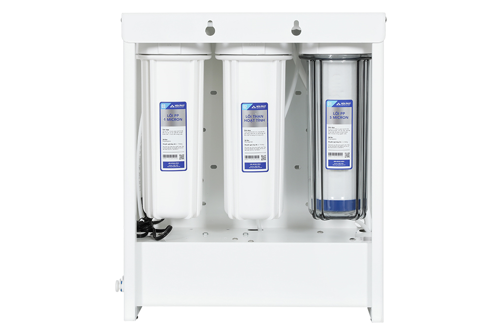 Máy lọc nước RO Hydrogen Hòa Phát HWU1A 1022 10 lõi Màu Trắng