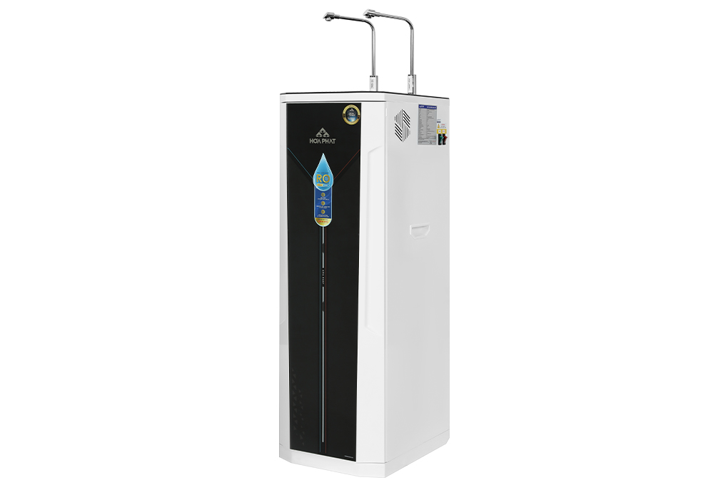 Máy lọc nước RO nóng nguội lạnh Hòa Phát HWBS1B 1021T 10 lõi Màu Trắng