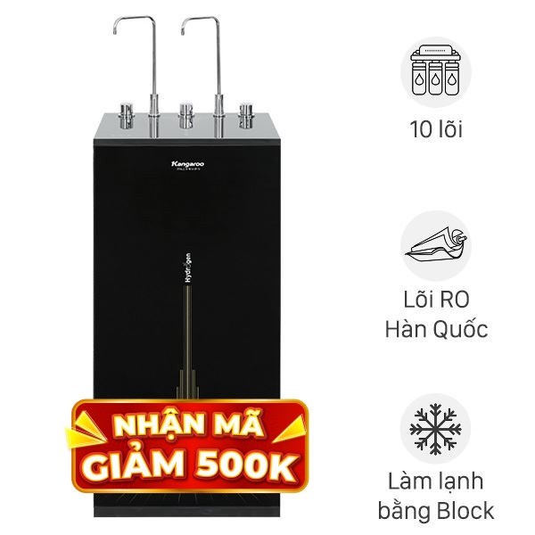 Máy lọc nước RO nóng nguội lạnh Hydrogen Kangaroo KG10A13 10 lõi