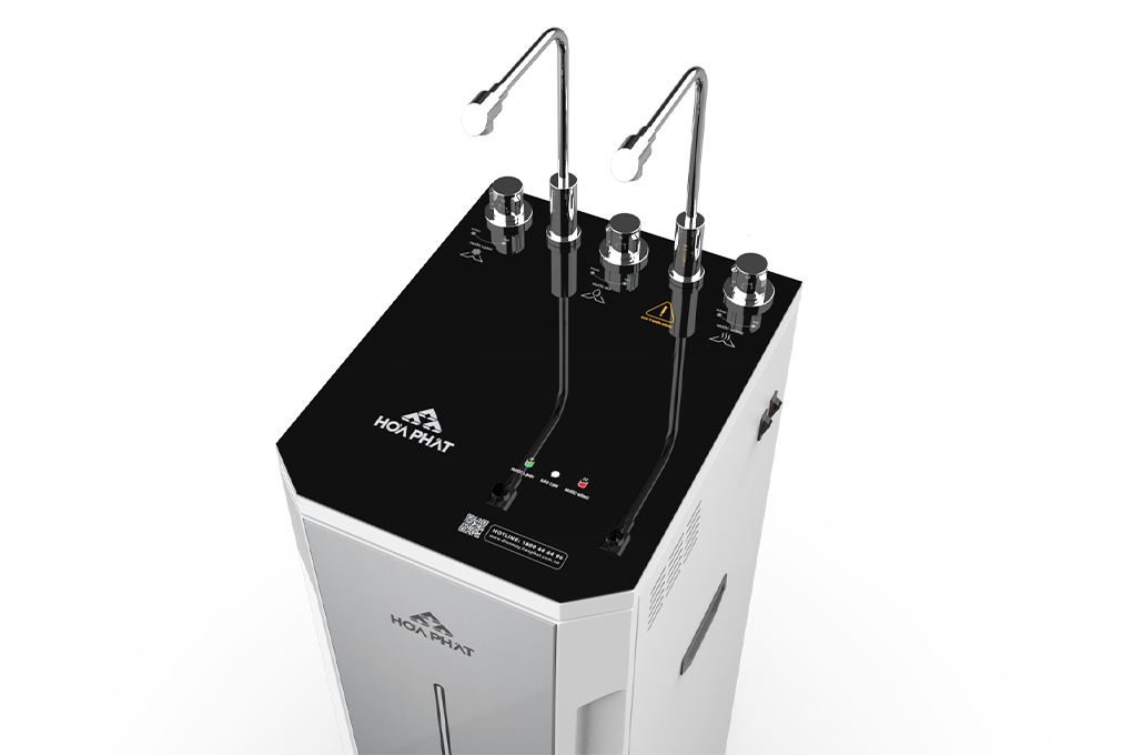 Máy lọc nước RO nóng nguội lạnh Hydrogen Hòa Phát HPN635 10 lõi - 15