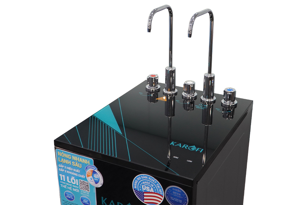 Máy lọc nước RO nóng nguội lạnh Karofi KAD-X58 11 lõi - 8