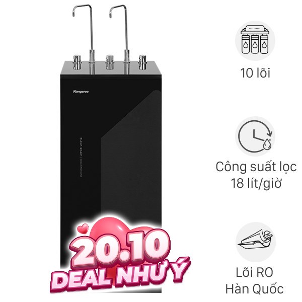 Máy lọc nước RO nóng nguội lạnh Kangaroo KG10A17 10 lõi