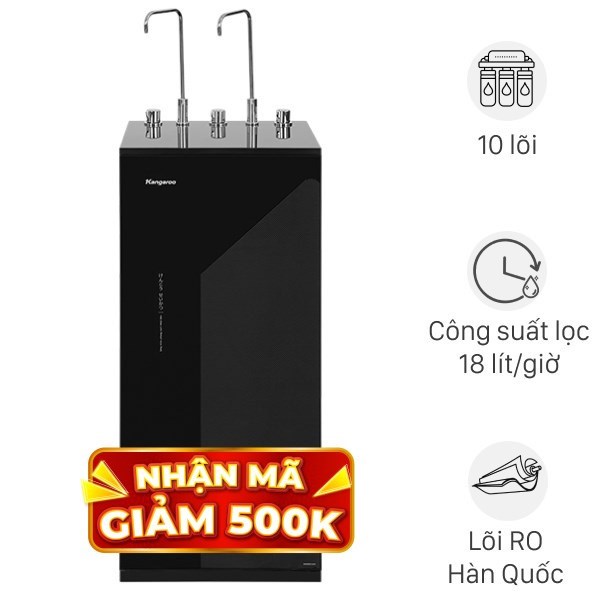 Máy lọc nước RO nóng nguội lạnh Kangaroo KG10A17 10 lõi