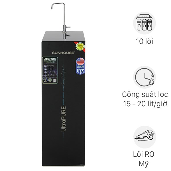 Máy Lọc Nước Ro Sunhouse Ultrapure Sha8891Kl 10 Lõi