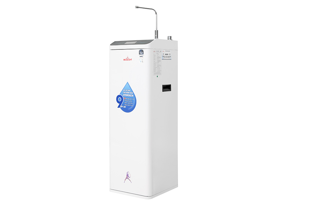 Máy lọc nước RO Hydrogen ROBOT HydroMega-9X 9 lõi Màu Trắng