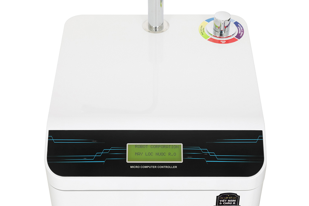 Máy lọc nước RO Hydrogen ROBOT HydroMega-9X 9 lõi Màu Trắng