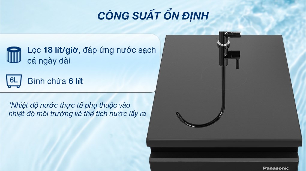 Máy lọc nước RO Panasonic TK-CA811K-VN 6 lõi