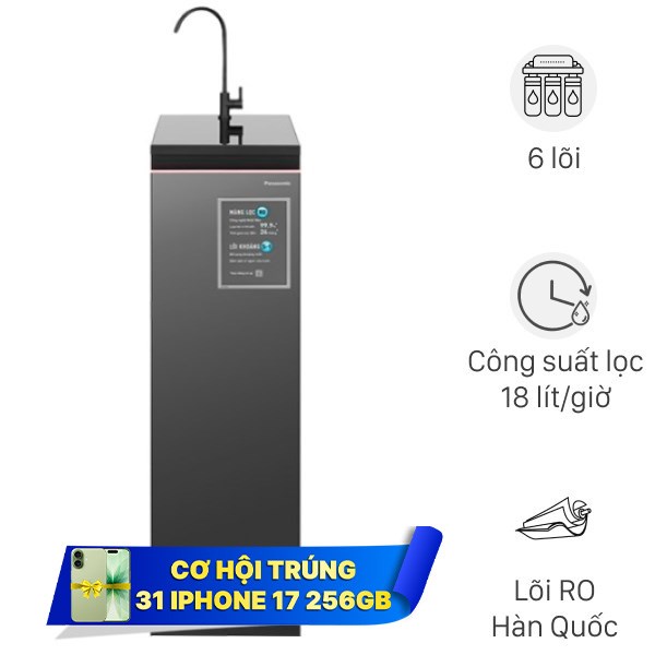 Máy lọc nước RO Panasonic TK-CA812M-VN 6 lõi