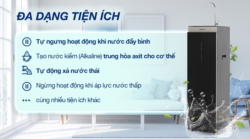 Máy lọc nước RO Kangaroo Sumire KG12NA 12 lõi