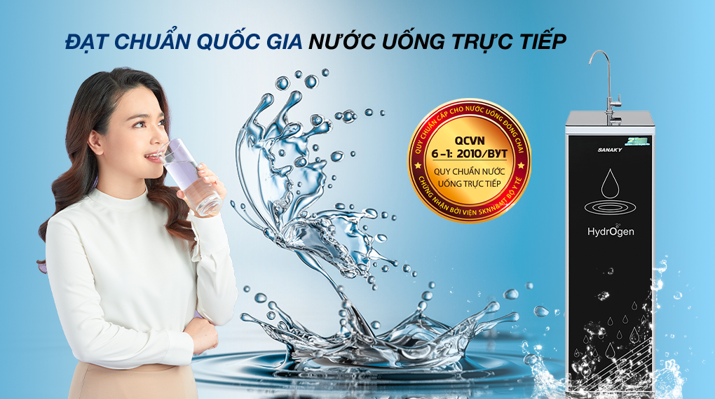 Máy lọc nước RO nóng nguội Sanaky VH-5020VD 11 lõi