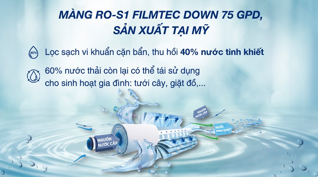 Máy lọc nước RO Hydrogen Toshiba TWP-N2396SVN(W) 10 lõi