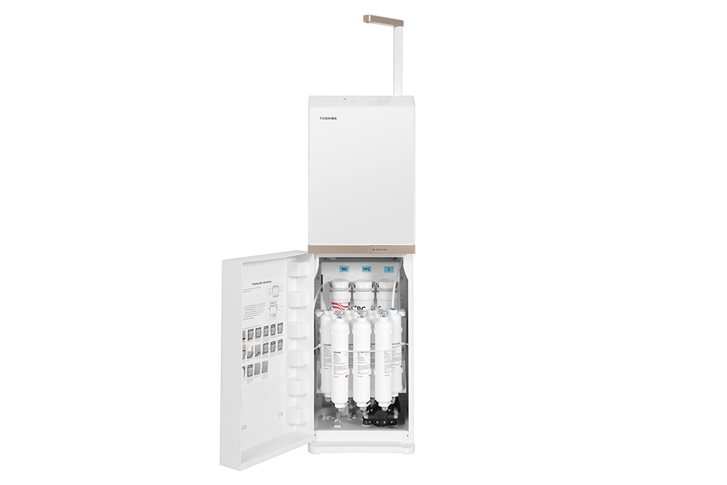 Máy lọc nước RO nóng nguội Hydrogen Toshiba TWP-H2396SVN(W) 10 lõi Màu Trắng
